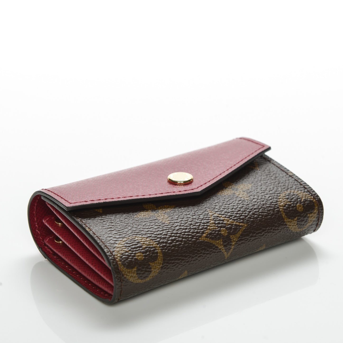 Monogram Sarah Multicartes Fuchsia