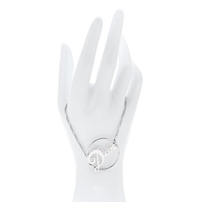 Christian Dior Metal Logo Bracelet Silver 2 of 5