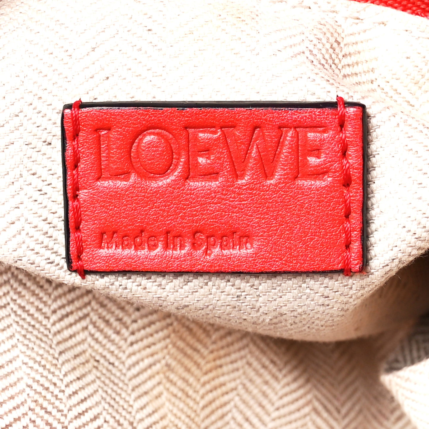 Calfskin Medium Puzzle Bag Scarlet