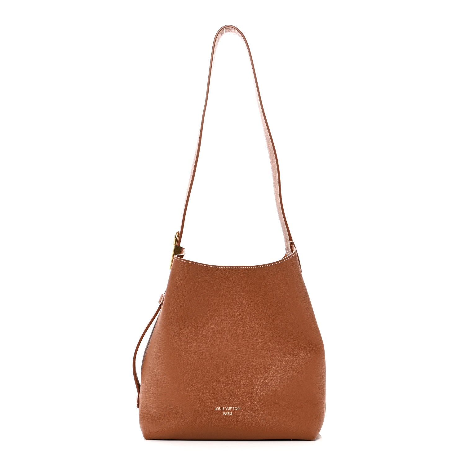 Louis Vuitton Grained Calfskin Low Key Hobo PM Cognac 1 of 11