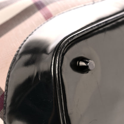 Burberry Supernova Check Drawstring Tote Black 8 of 18