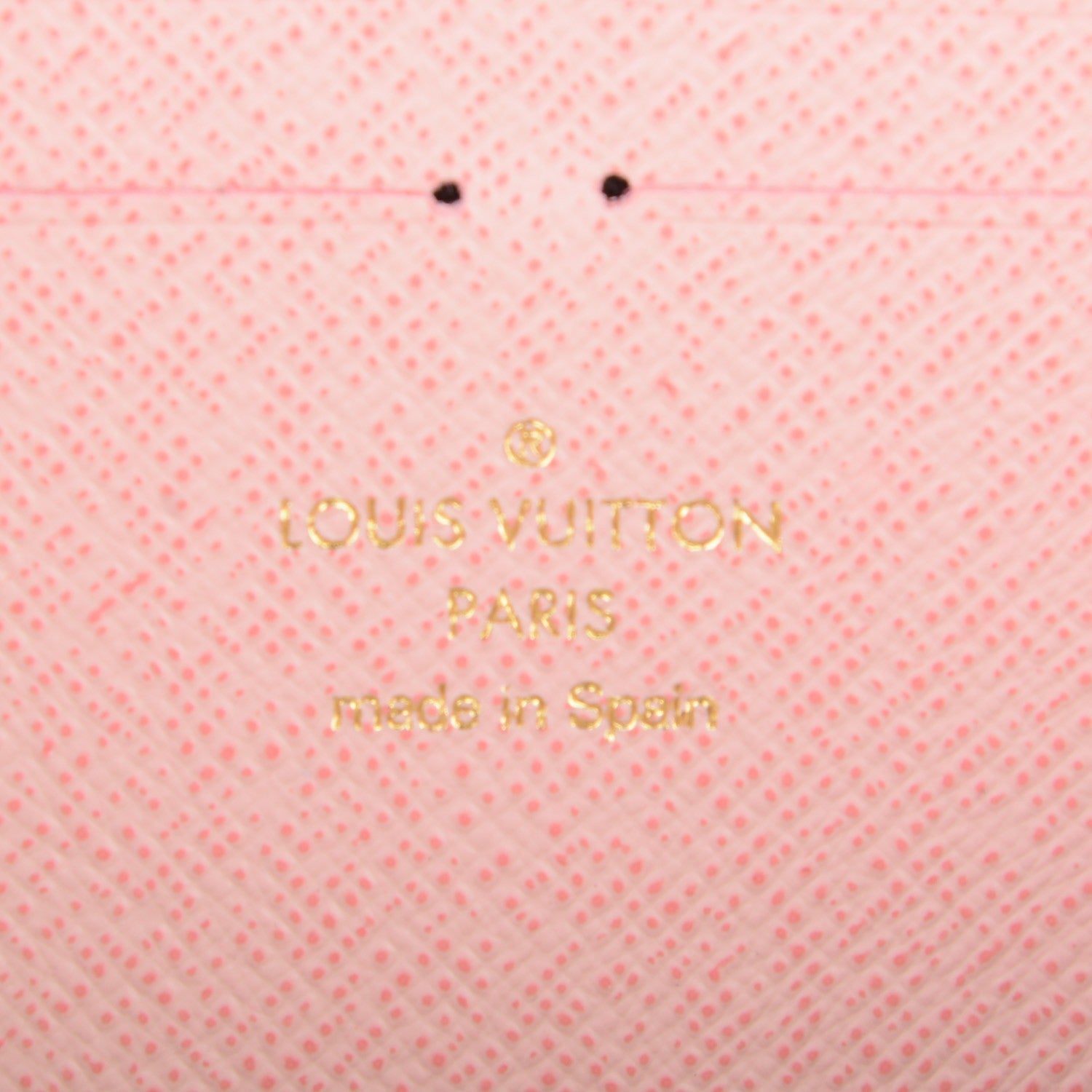 Louis Vuitton Damier Azur Clemence Wallet Rose Ballerine 6 of 7