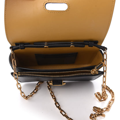 Burberry Goatskin Mini Hayes D-Ring Crossbody Bag Black 5 of 8