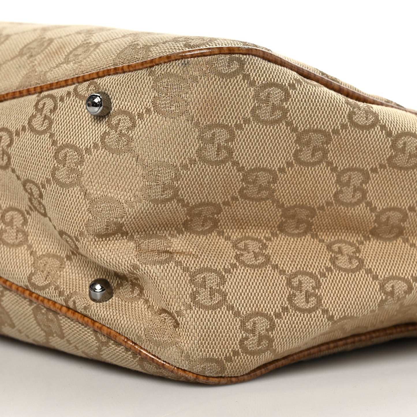 Monogram Large Tote Dark Brown
