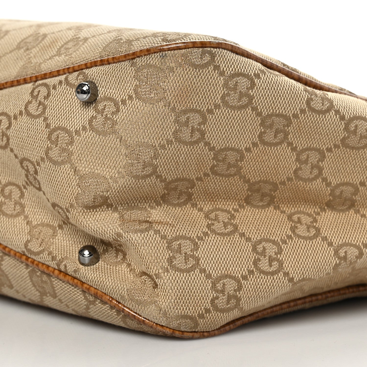 Gucci Monogram Large Tote Dark Brown 8 of 8