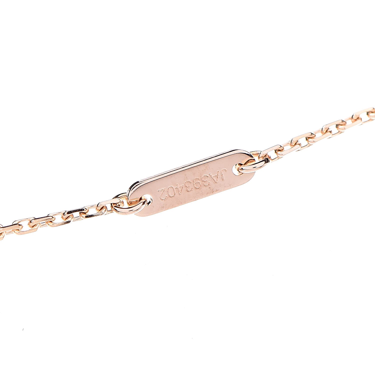 Van Cleef & Arpels 18K Rose Gold Sweet Alhambra Pendant Necklace 7 of 8