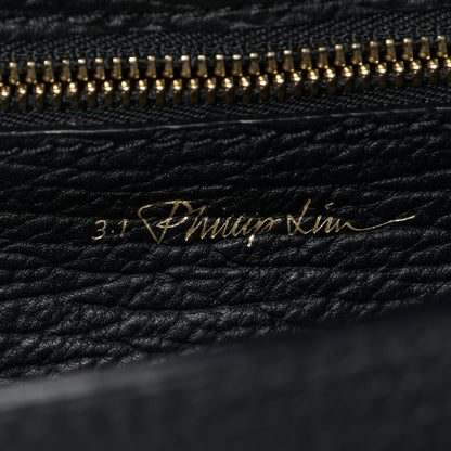 3.1 Phillip Lim Textured Calfskin Mini Pashli Satchel Black 6 of 10