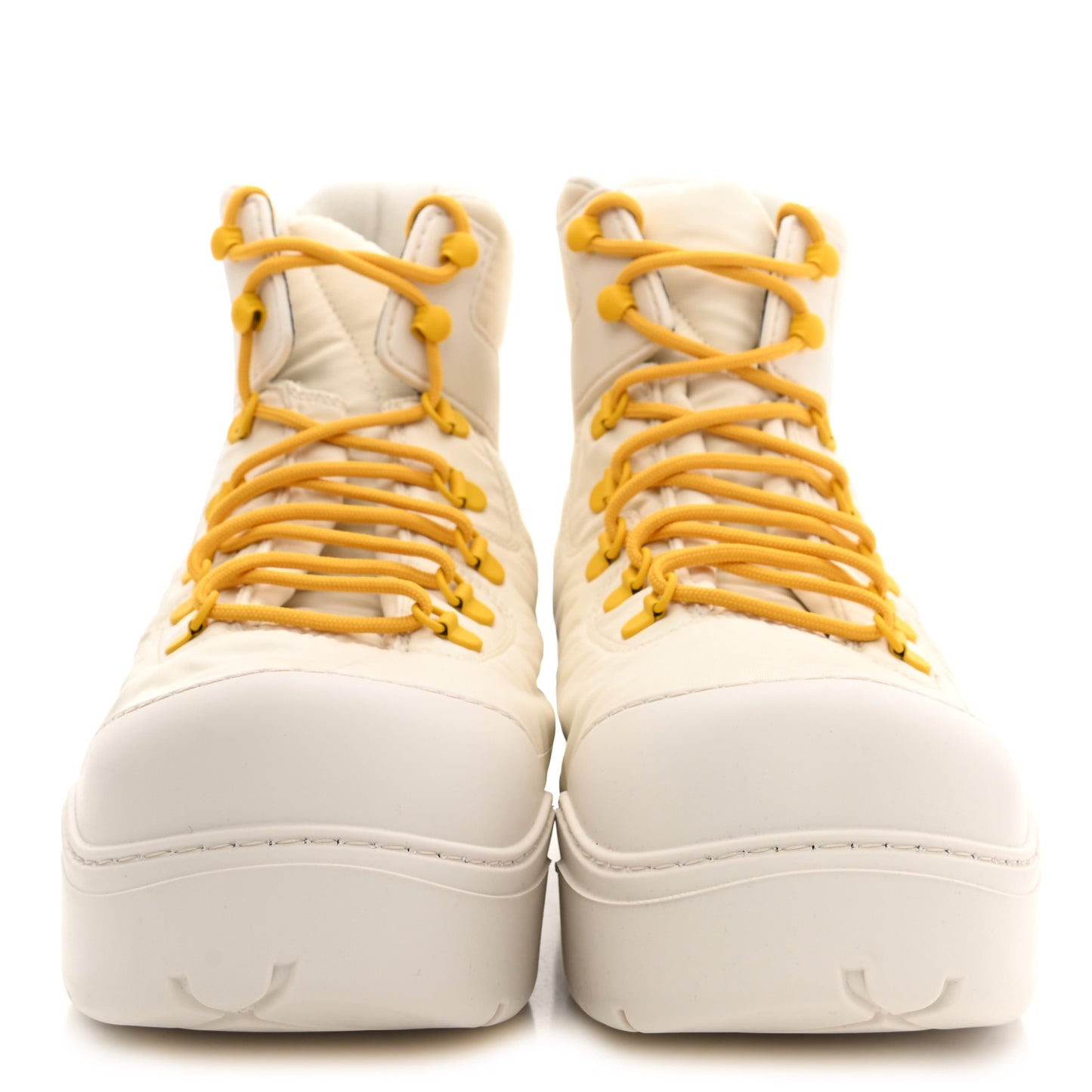 Technical Fabric Rubber Puddle Bomber Boots 39 String Egg Yolk