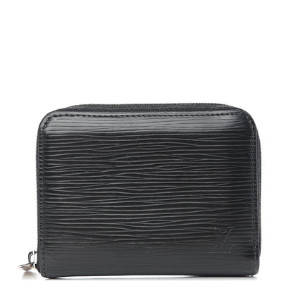 Louis Vuitton Epi Zippy Coin Purse Black 1 of 6