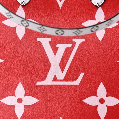 Louis Vuitton Monogram Giant Onthego GM Rouge Rose 11 of 11