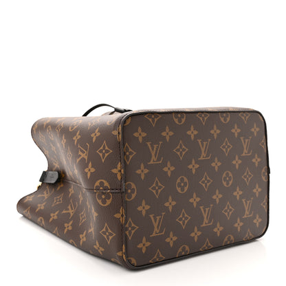 Louis Vuitton Monogram Neonoe MM Black 4 of 10