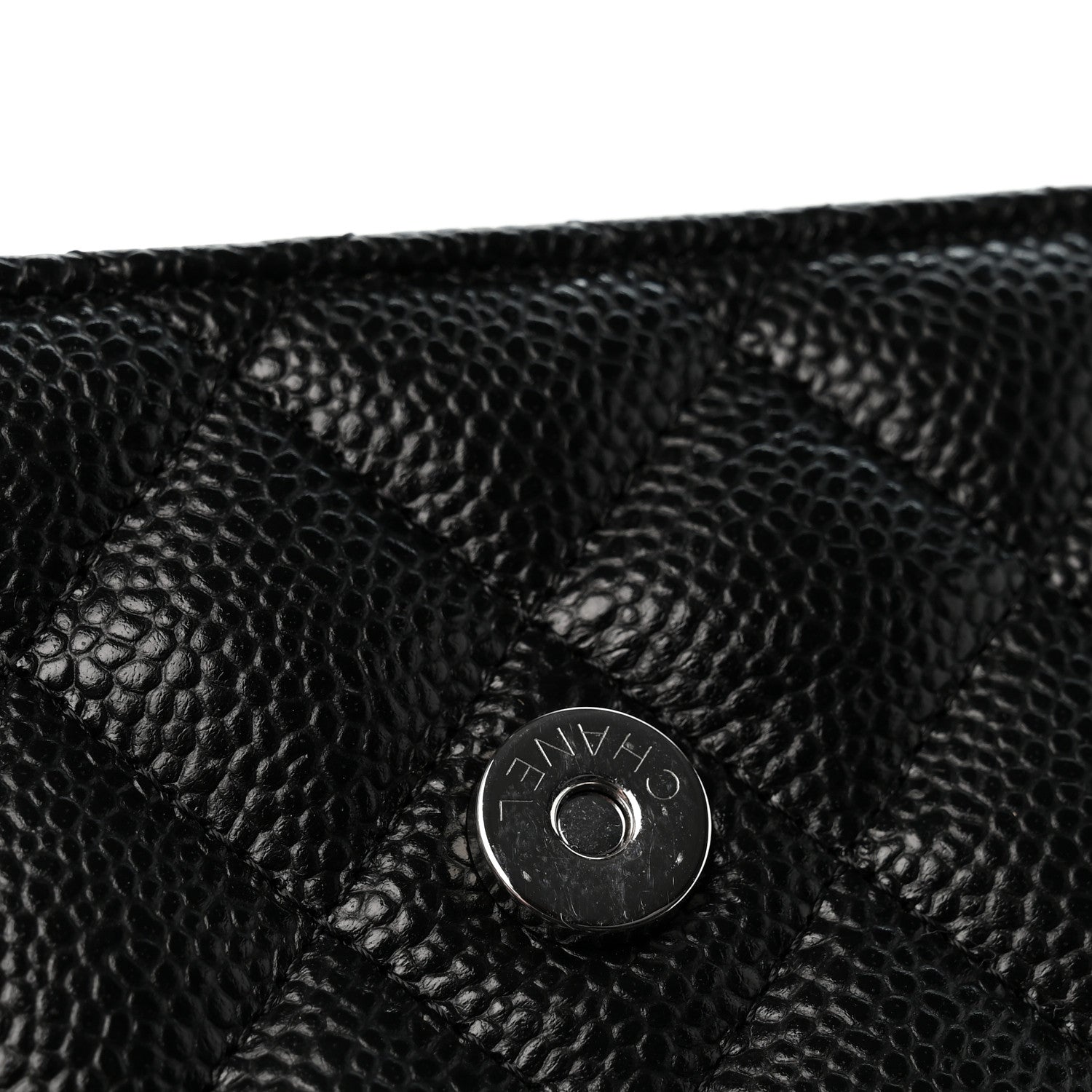 Chanel Caviar Quilted Wallet on Chain WOC Black 13 of 14