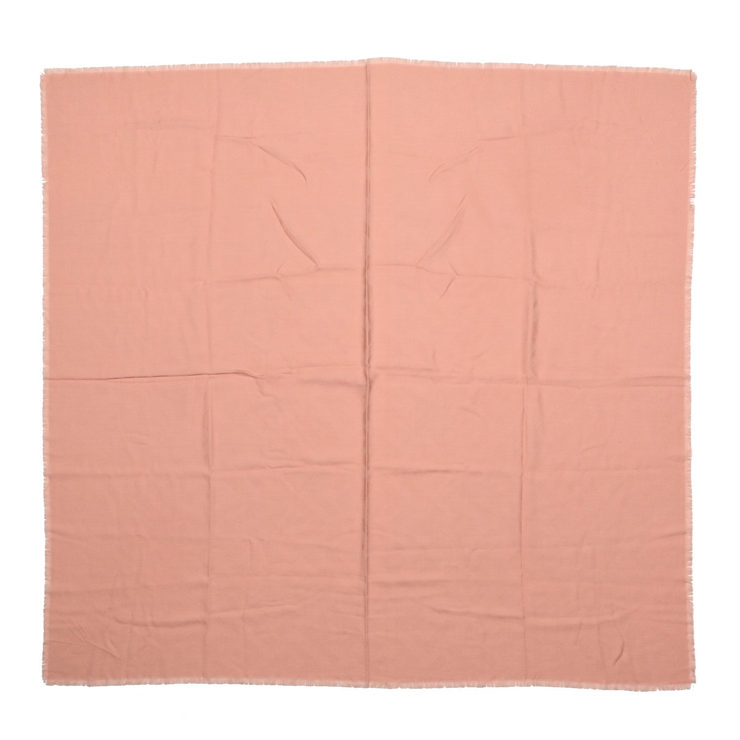 Fendi Silk Wool FF Shawl Pink 1 of 3