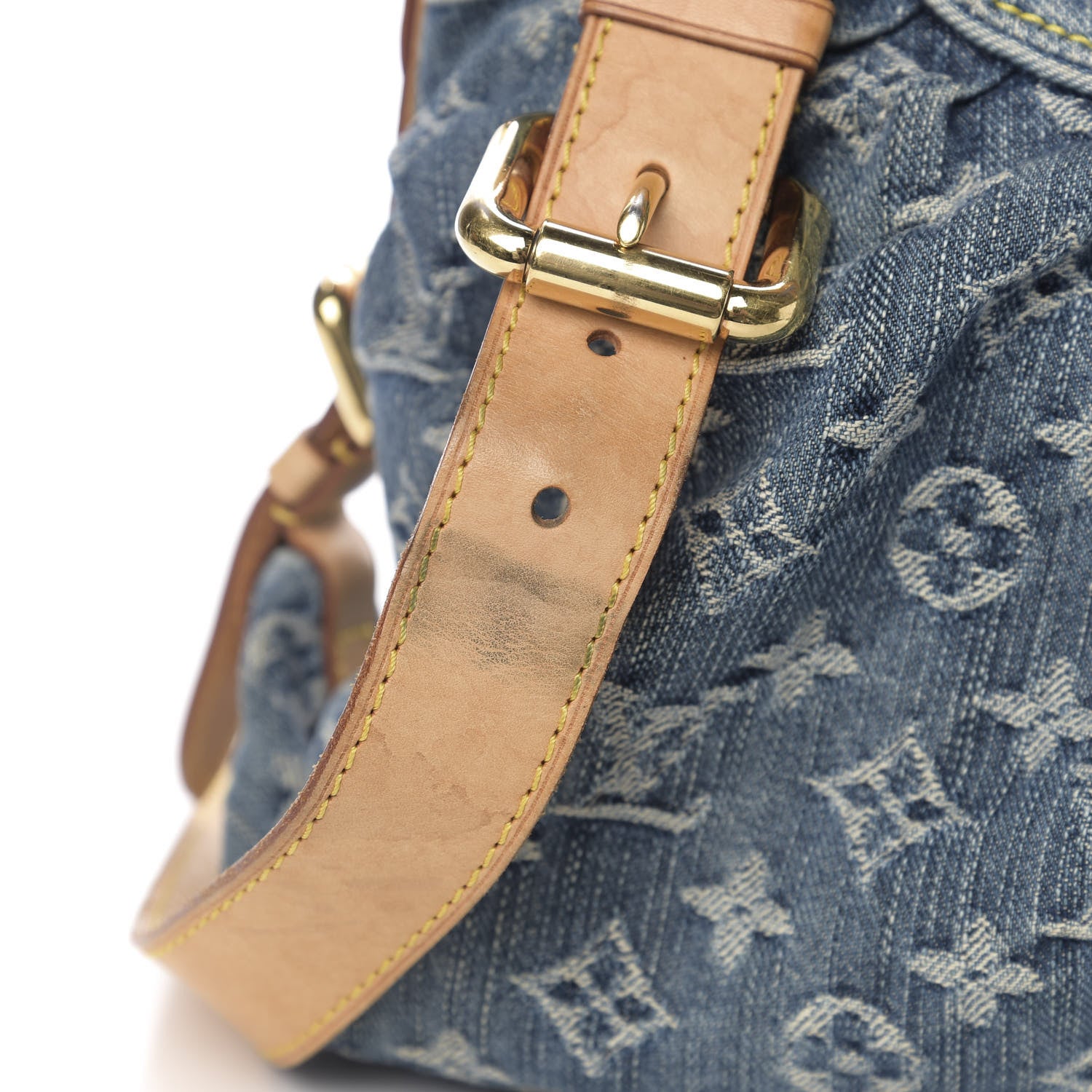 Louis Vuitton Denim Neo Cabby MM Blue 10 of 13