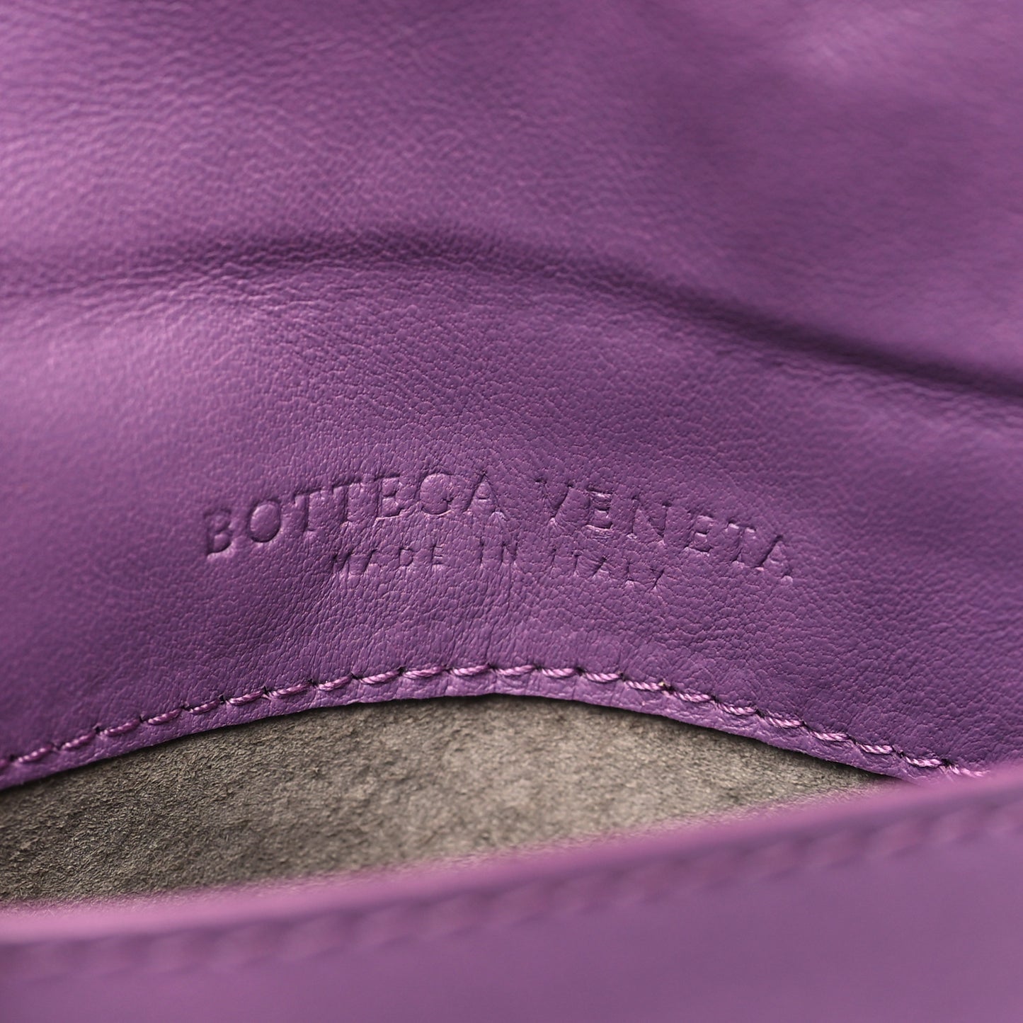 Nappa Intrecciato Small Chain Crossbody Parme