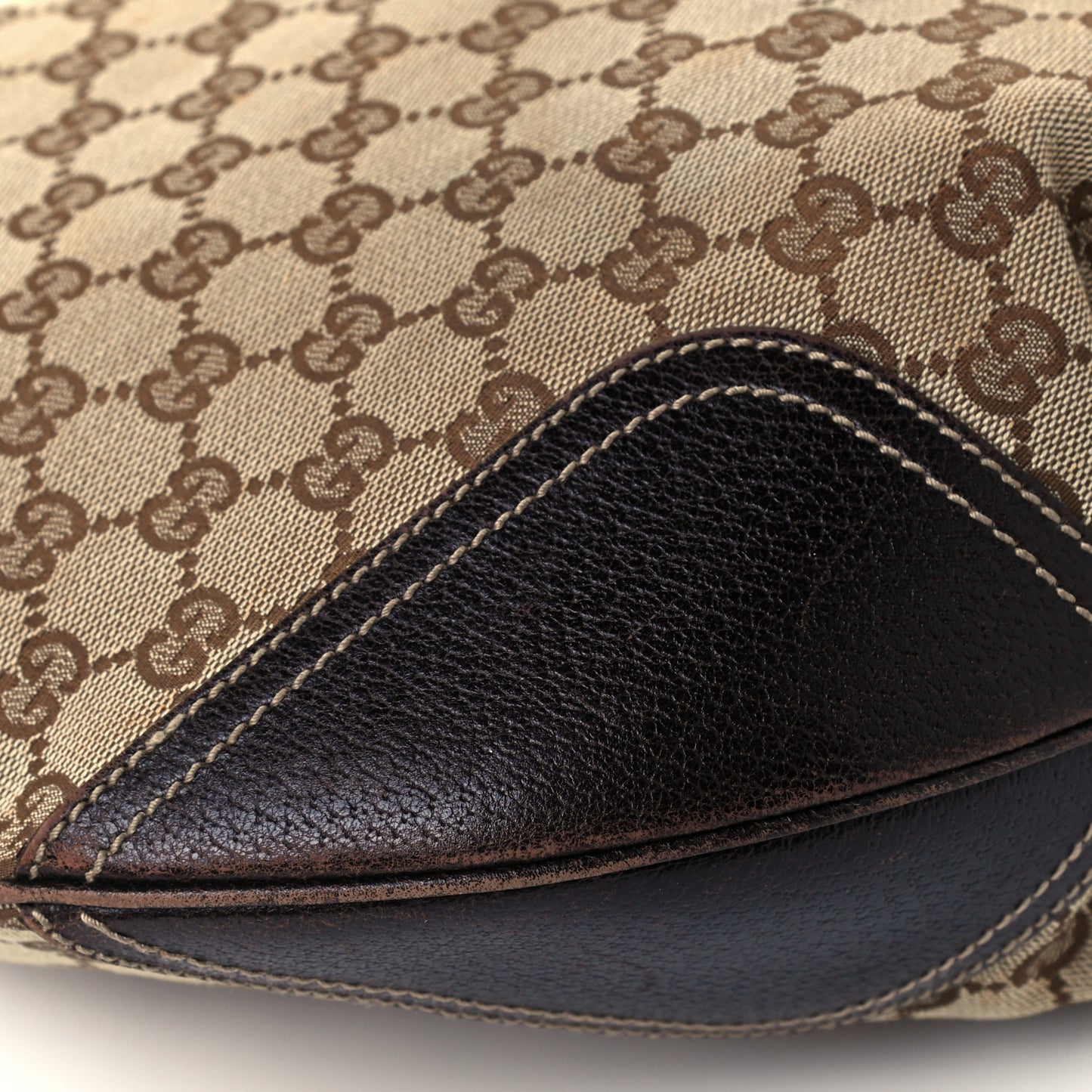 Monogram Large Princy Hobo Dark Brown