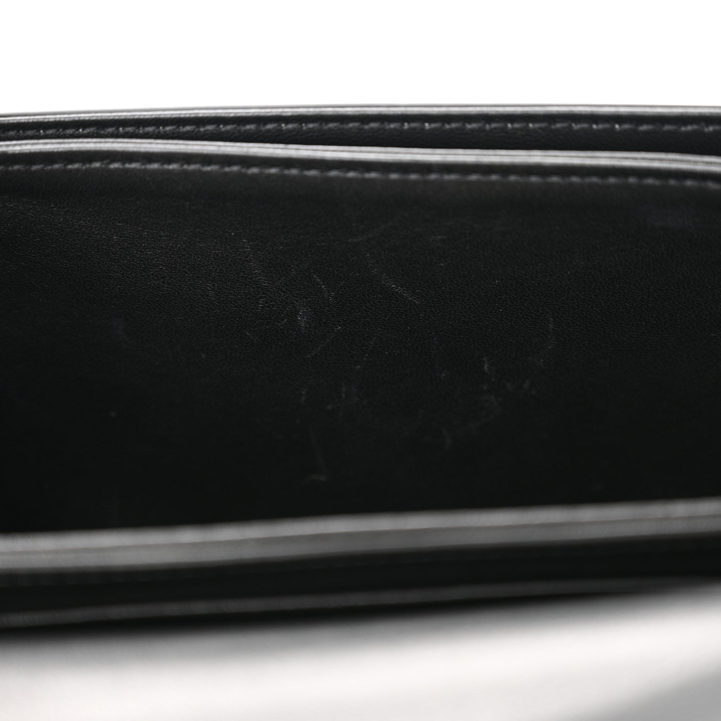 Shiny Calfskin Teen Triomphe Black
