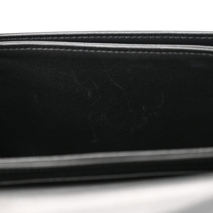 Celine Shiny Calfskin Teen Triomphe Black 12 of 15