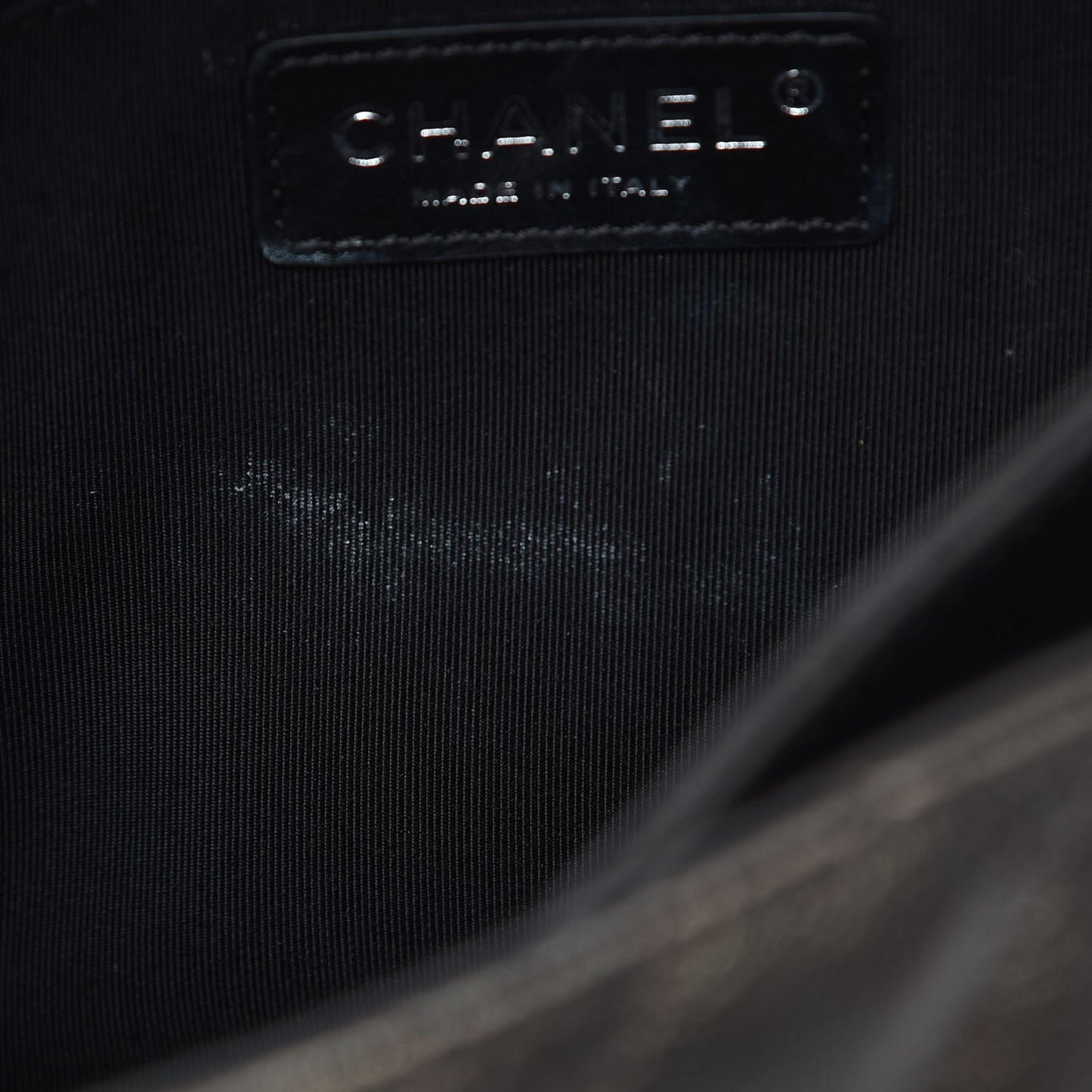 Metallic Goatskin Quilted Medium Rock In Rome Flap Charcoal