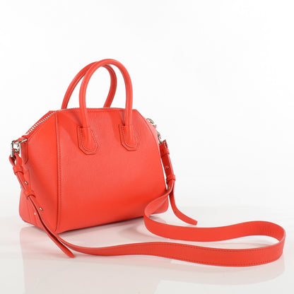 Givenchy Sugar Goatskin Mini Antigona Burnt Orange 4 of 10