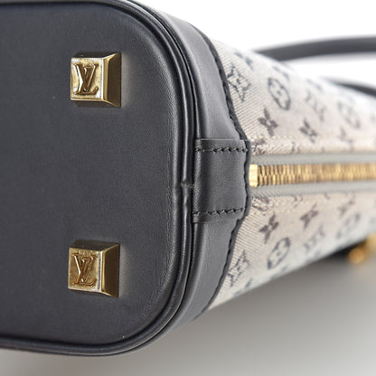 Louis Vuitton Mini Monogram Alma Haut Tote Blue 13 of 16