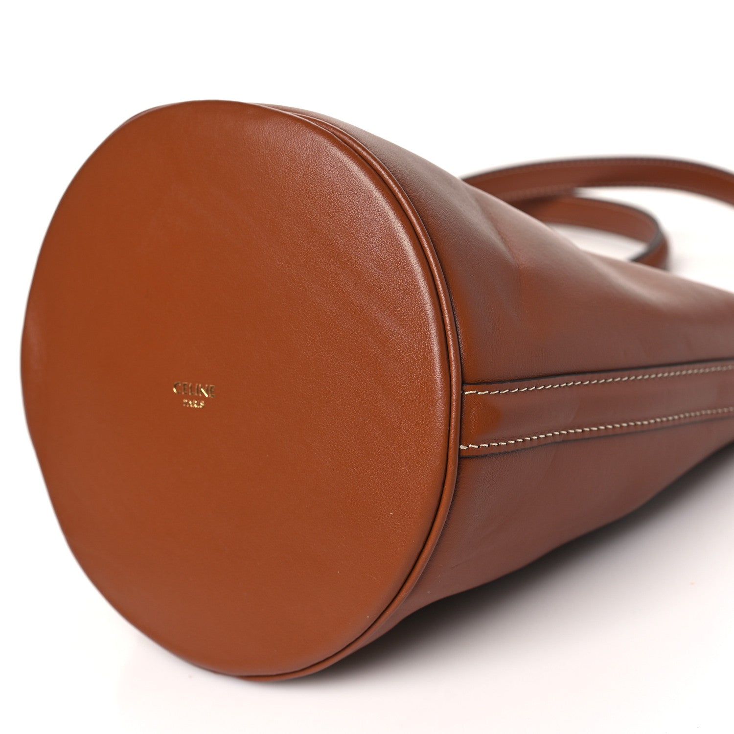 Celine Smooth Calfskin Teen Bucket 16 Tan 10 of 10