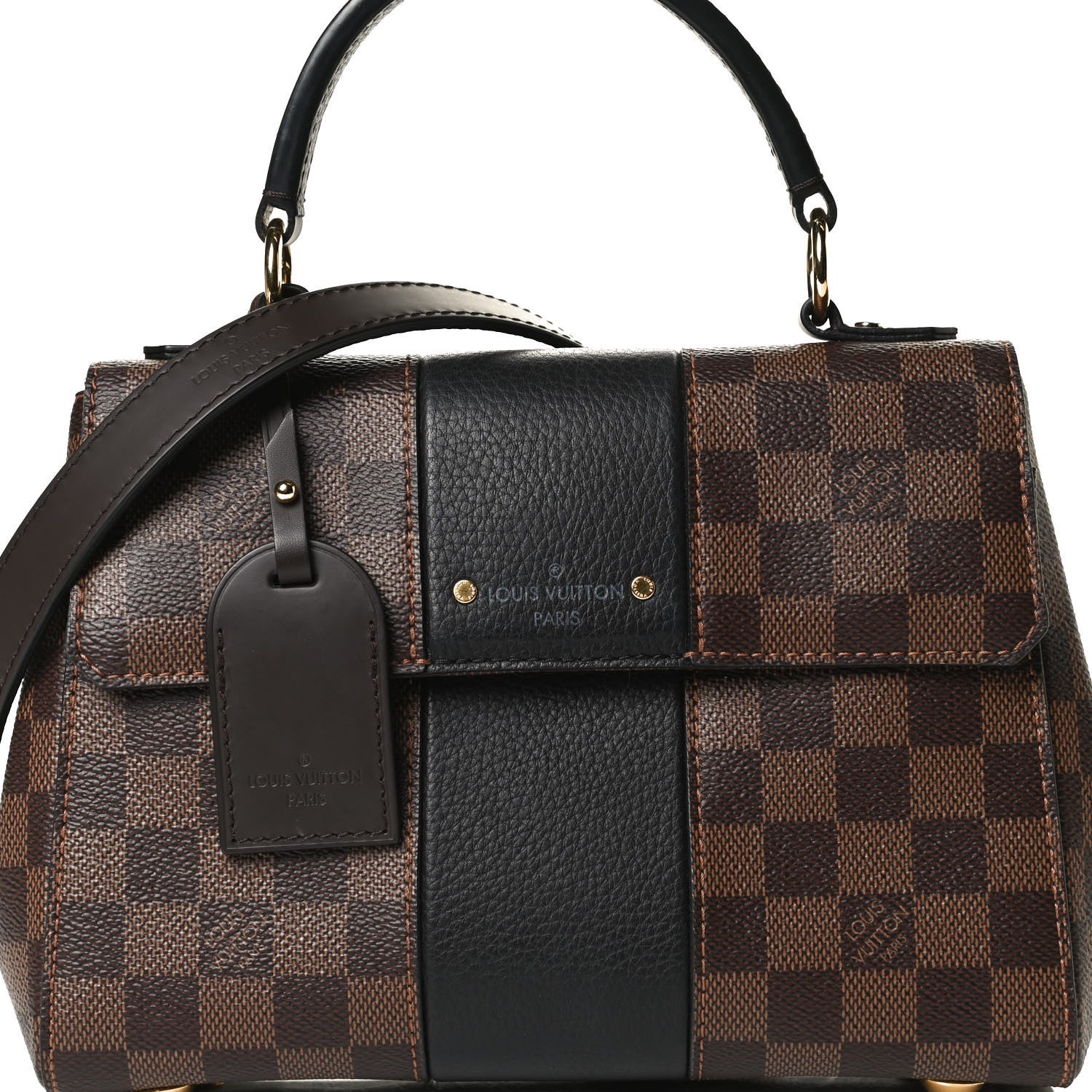 Louis Vuitton Damier Ebene Bond Street BB Black 8 of 17