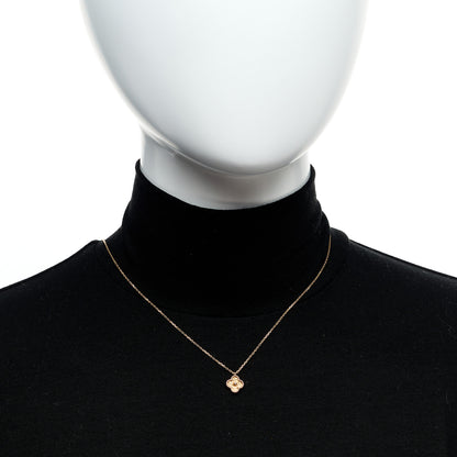 Van Cleef & Arpels 18K Rose Gold Sweet Alhambra Pendant Necklace 2 of 6