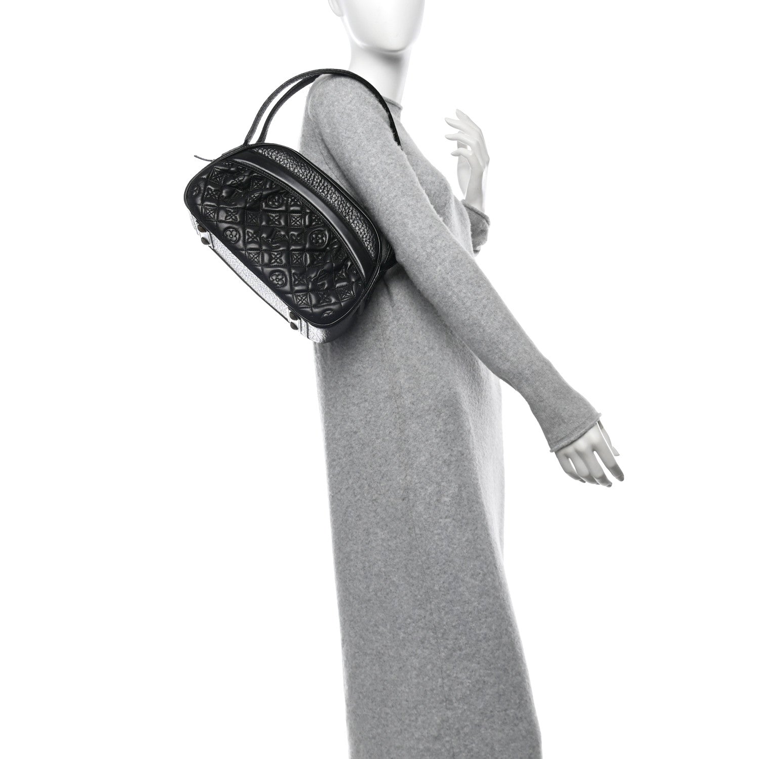 Louis Vuitton Lambskin Vienna Klara Black 2 of 10