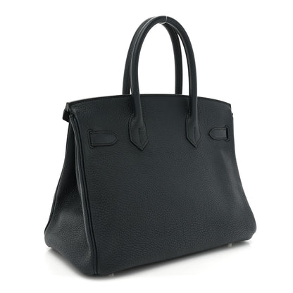 Hermes Togo BIRKIN 30 Bleu Obscur 3 of 10