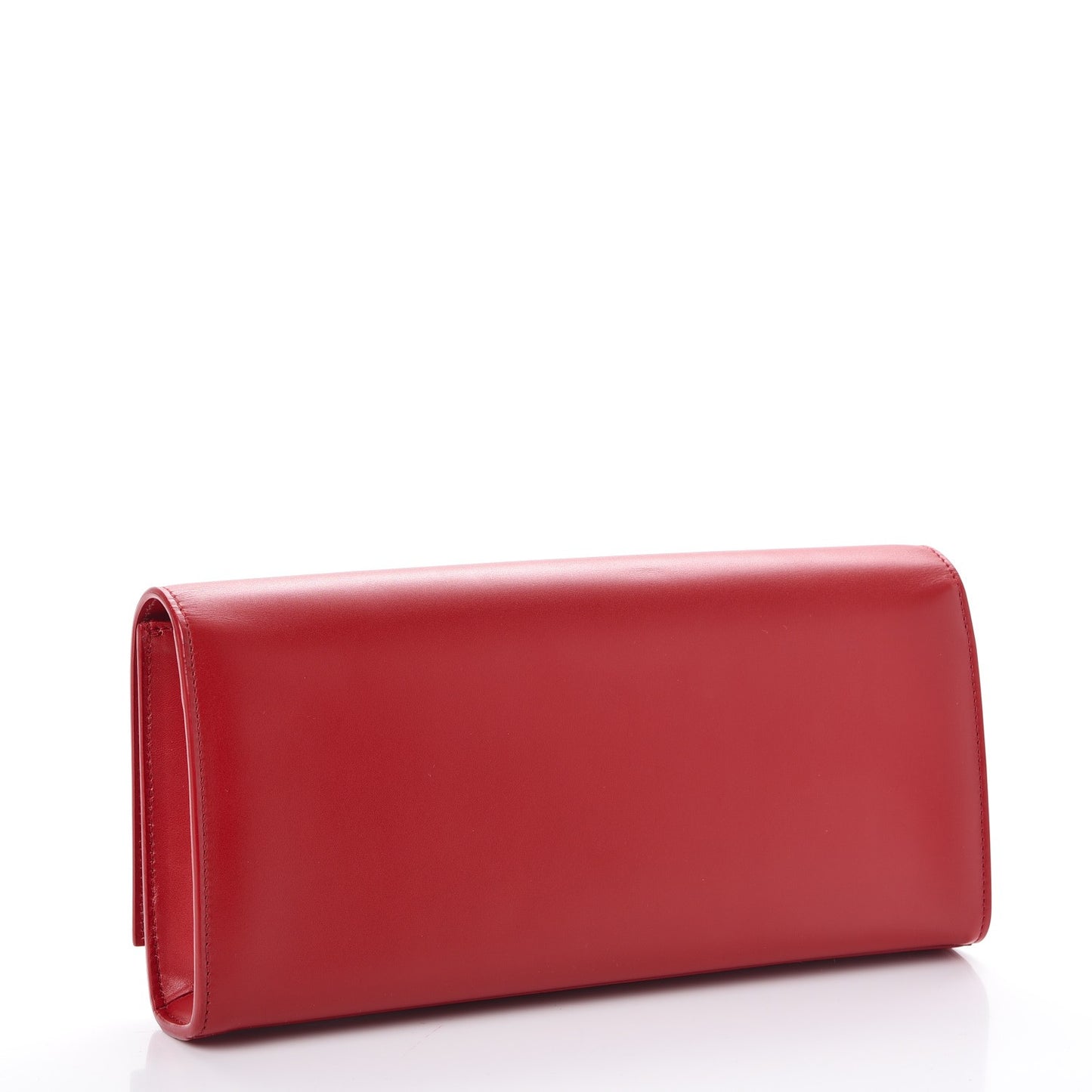Calfskin Monogram Cassandre Clutch Rouge Orient
