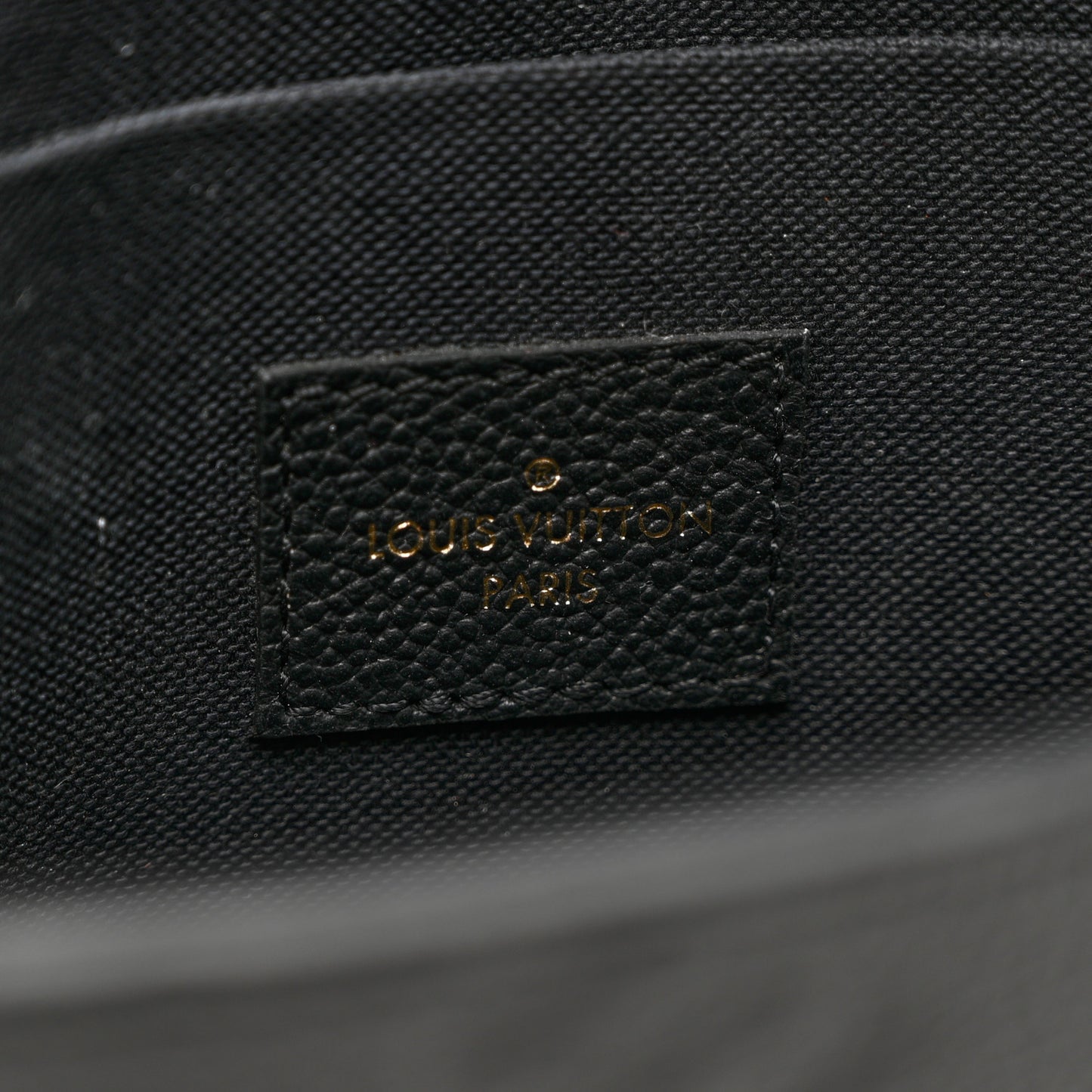 Empreinte Pochette Felicie Chain Wallet Black