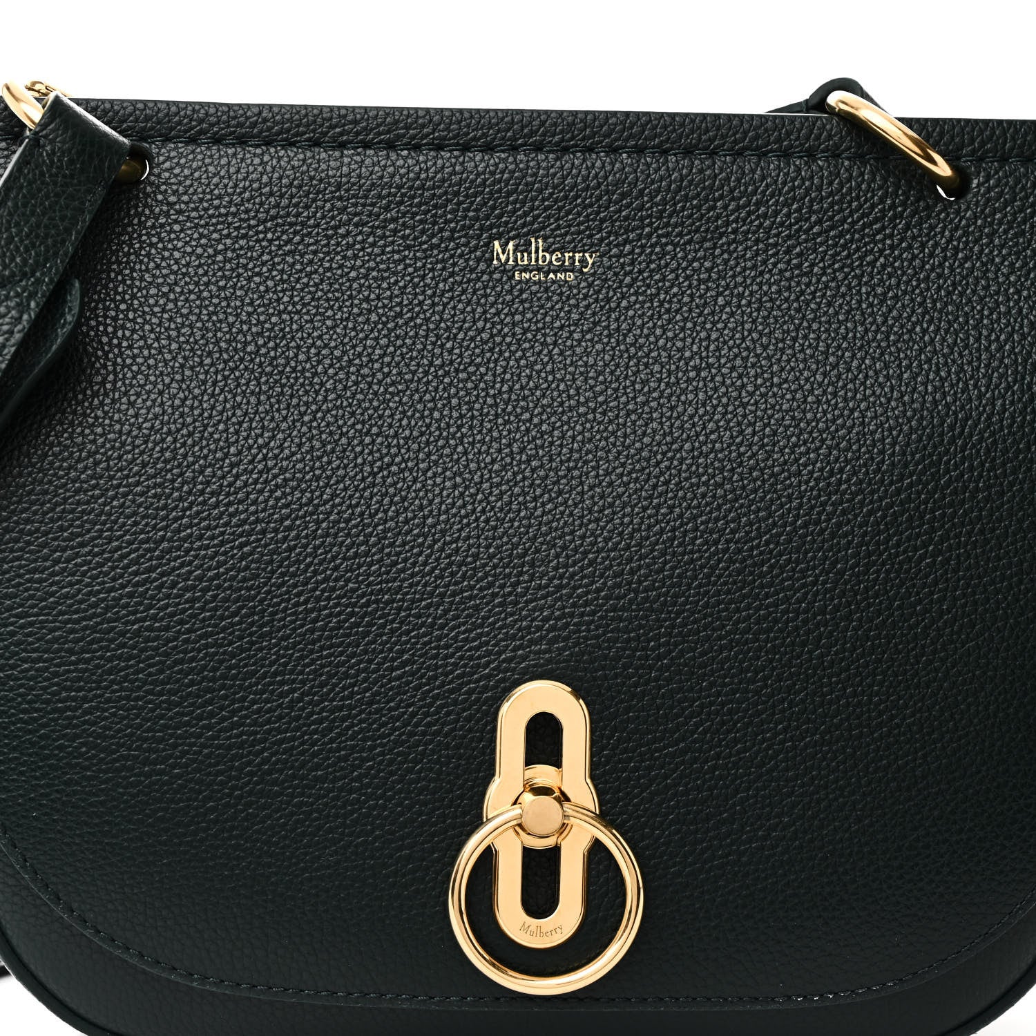 Mulberry Small Classic Grain Small Amberley Satchel Mulberry  Green 7 of 9
