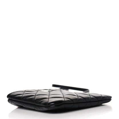 Chanel Lambskin Quilted Crossbody Bag Black 4 of 9