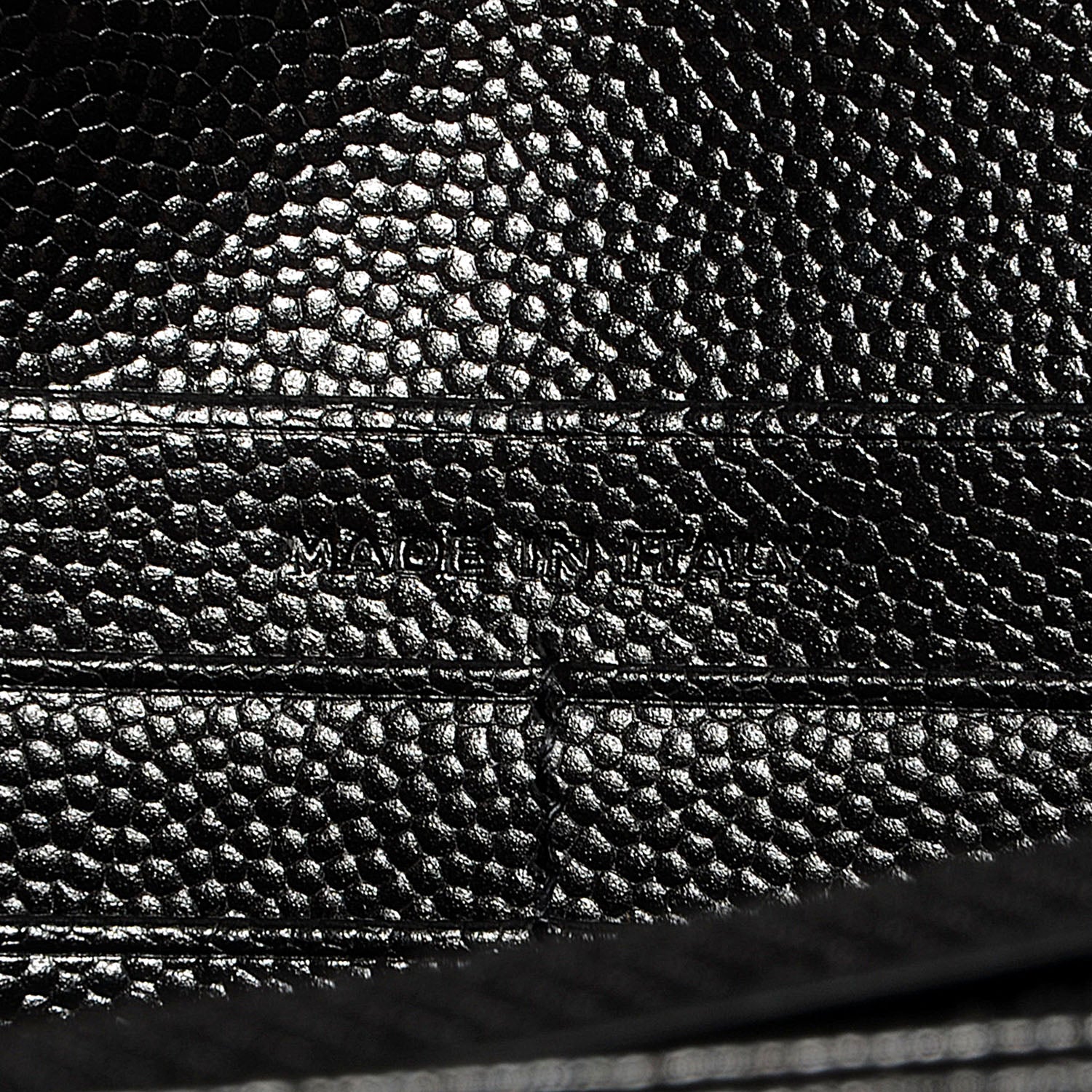 Saint Laurent Matelasse Chevron Monogramme Chain Wallet Black 8 of 10