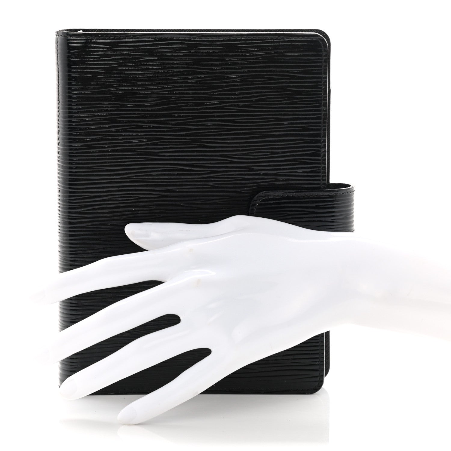 Louis Vuitton Epi Medium Ring Agenda Black 2 of 8