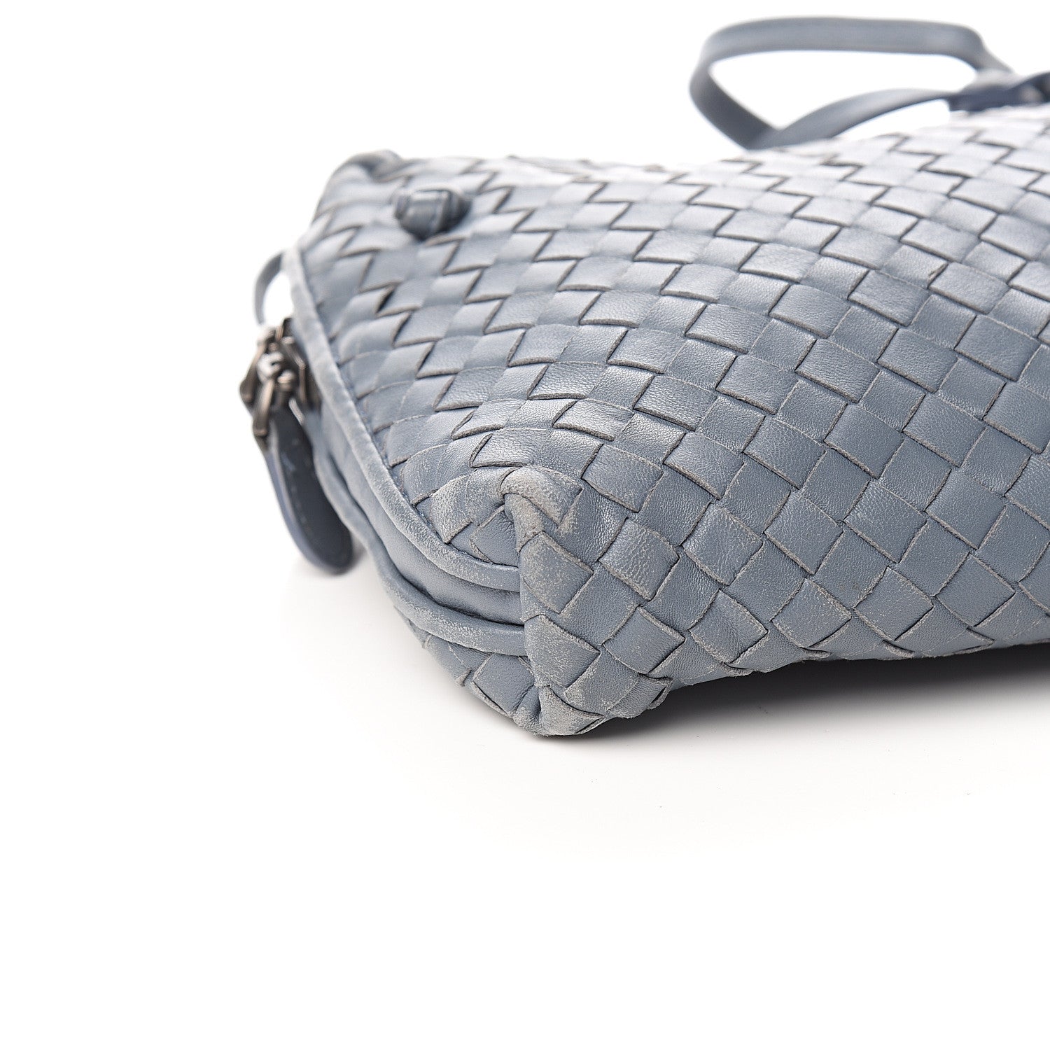Bottega Veneta Nappa Intrecciato Nodini Crossbody Messenger Krim 7 of 10