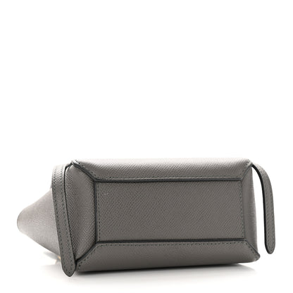 Celine Grained Calfskin Nano Belt Bag Grey 4 of 14