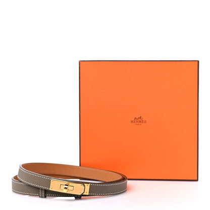 Hermes Epsom Kelly Belt Etoupe 4 of 4