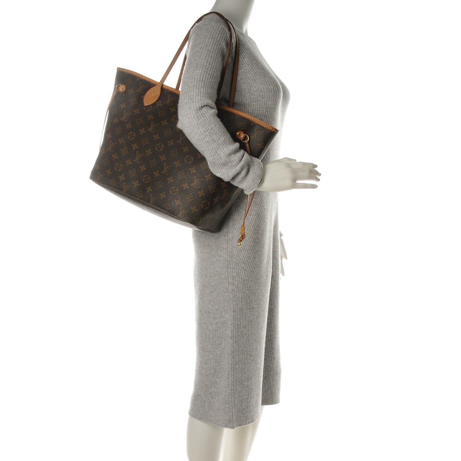 Louis Vuitton Monogram Neverfull MM 2 of 11