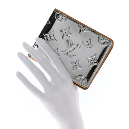 Louis Vuitton Monogram Mirror Slender Wallet Silver 2 of 7