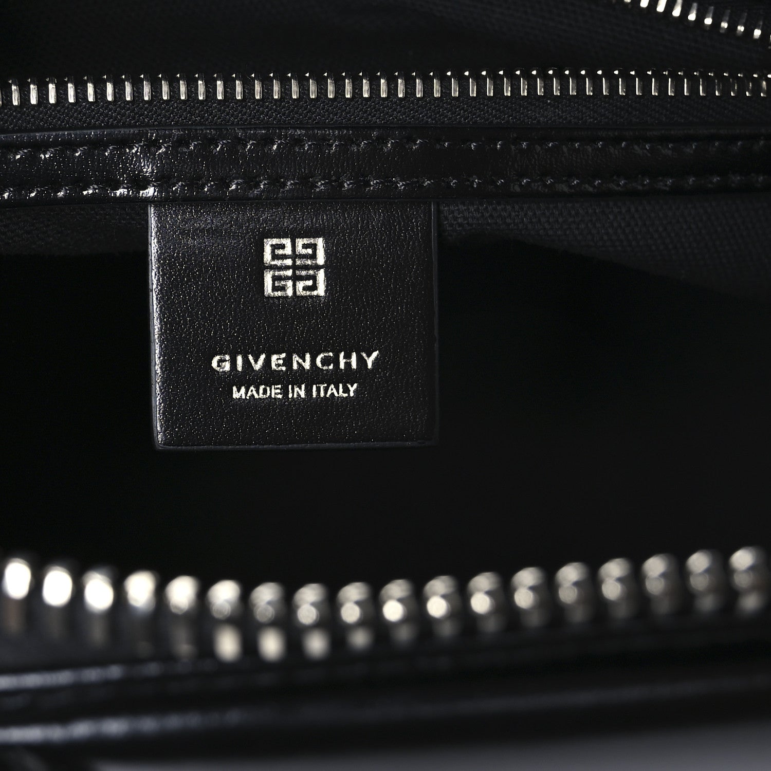 Givenchy Shiny Lord Calfskin Small Antigona Black 6 of 11