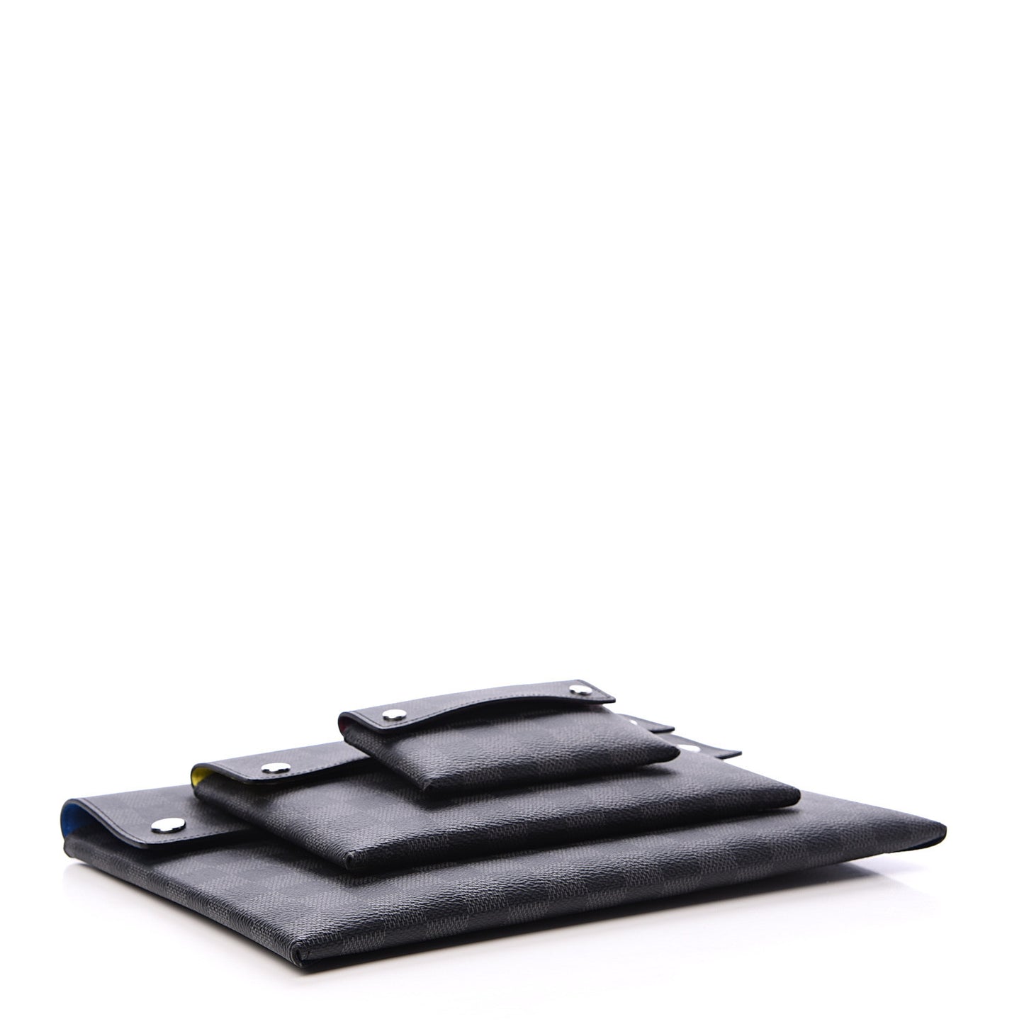 Damier Graphite Alpha Triple Pochette