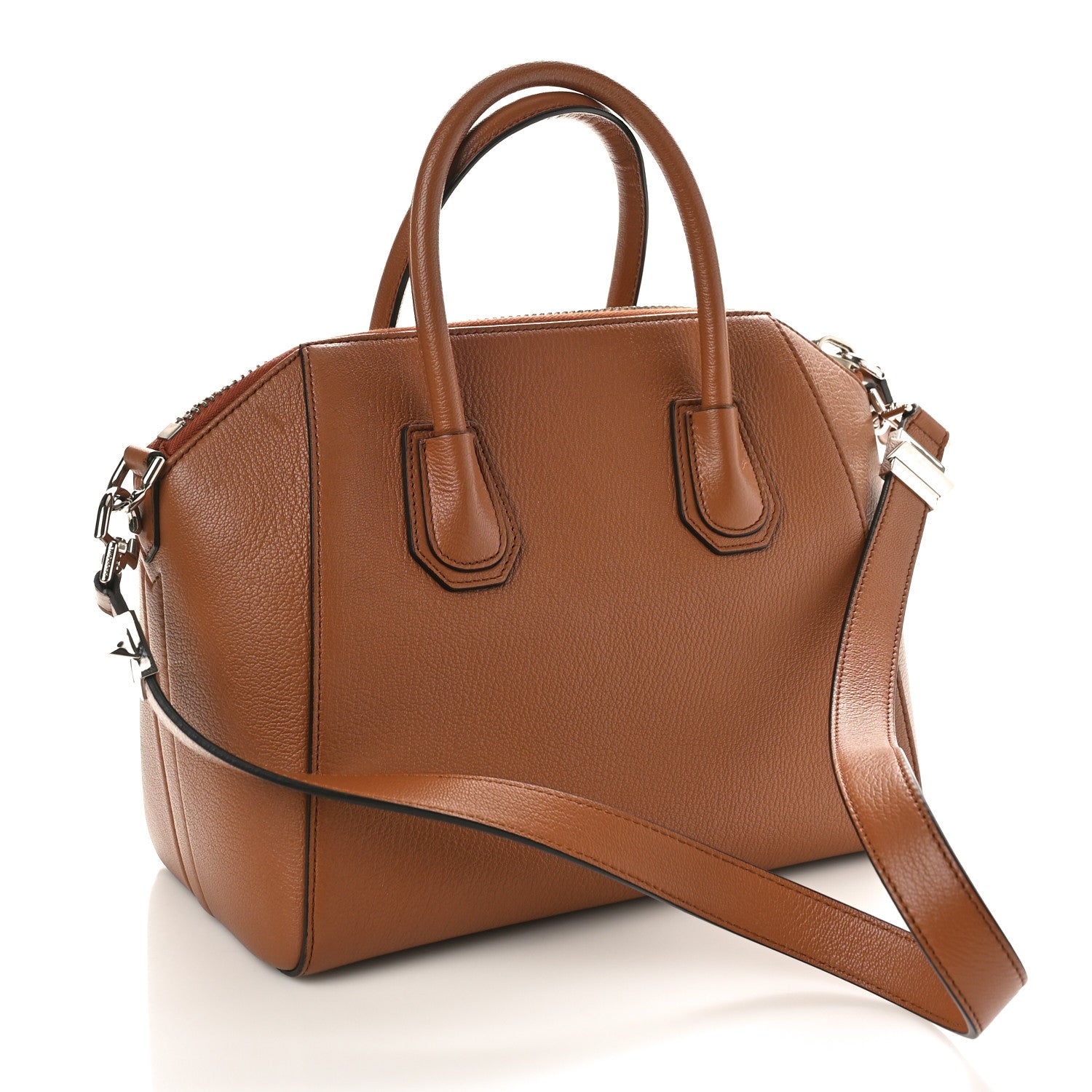 Givenchy Sugar Goatskin Small Antigona Caramel 3 of 8