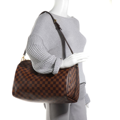 Louis Vuitton Damier Ebene Speedy Bandouliere 35 2 of 8