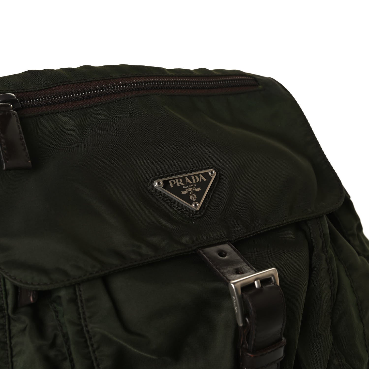 Prada Tessuto Nylon Vela Messenger Ebano 12 of 20