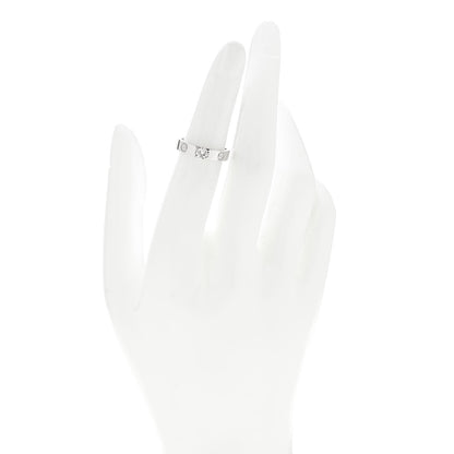 Cartier 18K White Gold Diamond .24ct LOVE Solitaire Engagement Ring 49 4.75 2 of 7