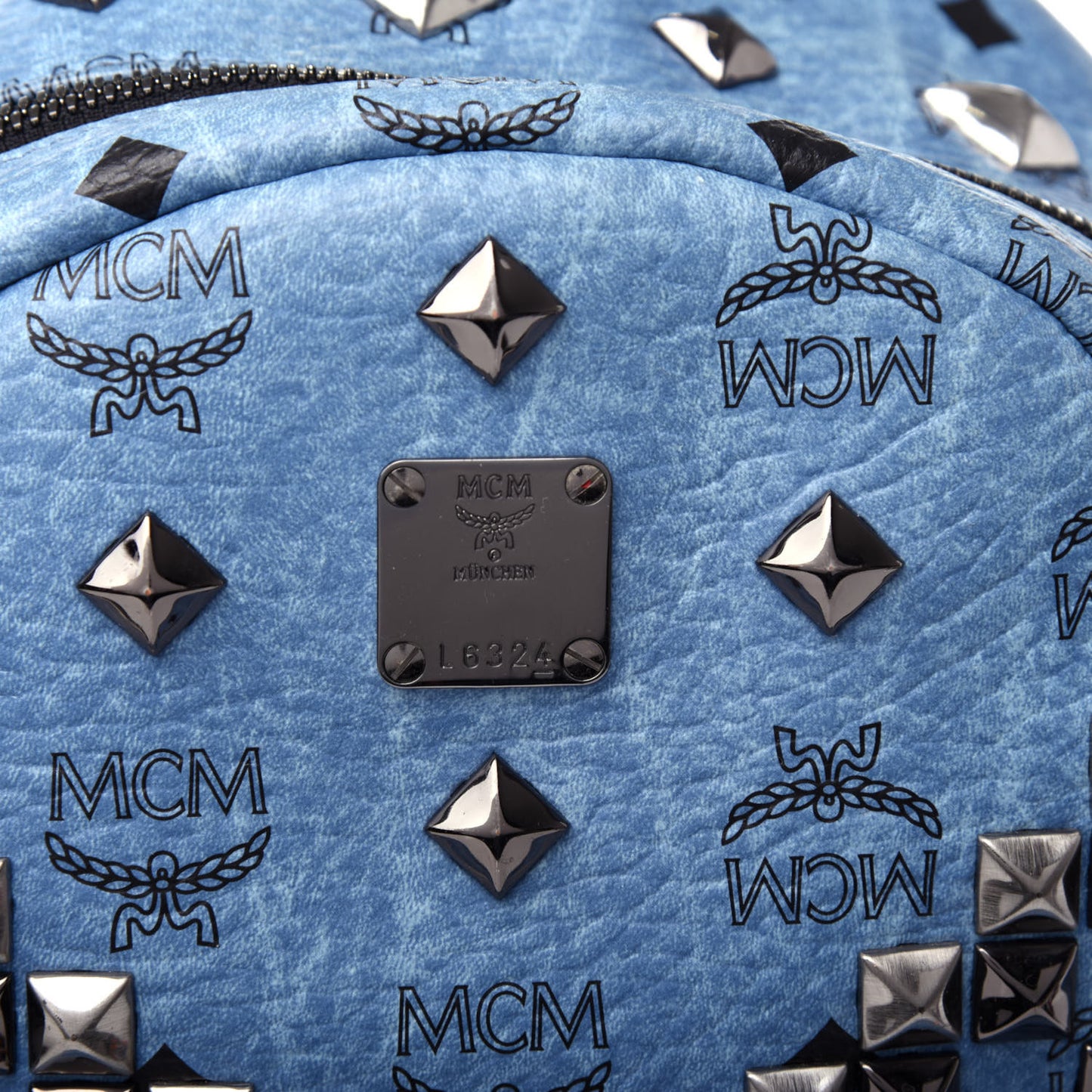 Visetos Studded Small Stark M Backpack Blue