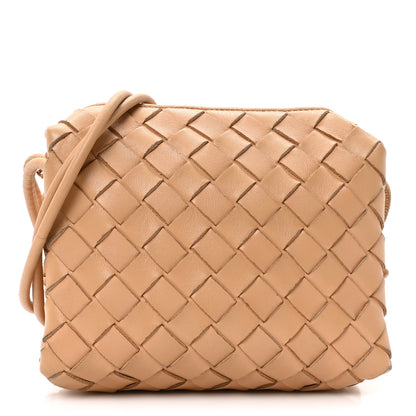 Bottega Veneta Nappa Intrecciato Mini Loop Camera Bag Almond 1 of 9