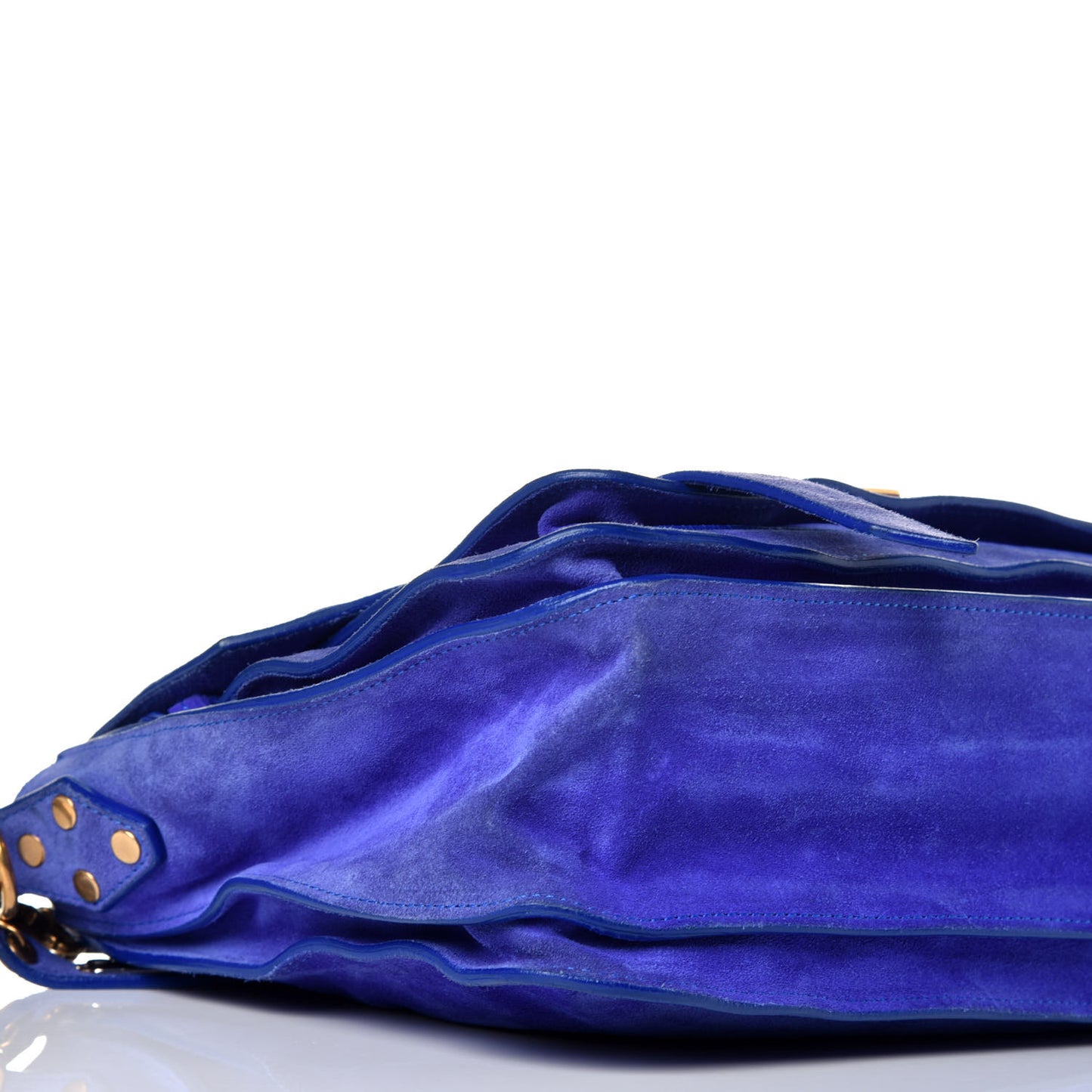 Suede Medium PS1 Satchel Royal Blue